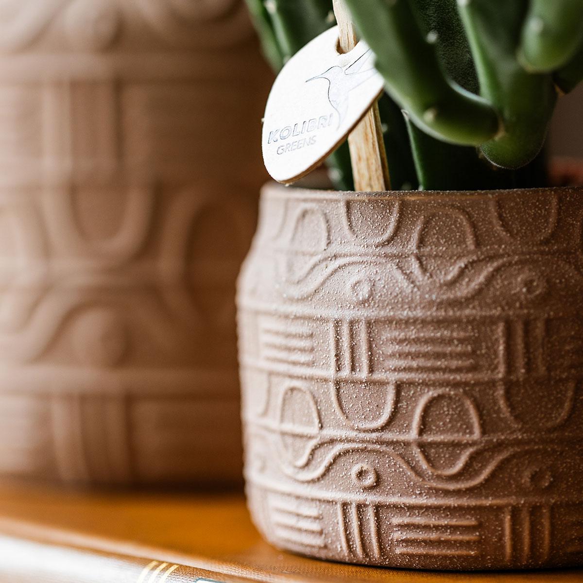 Hyroglyph sierpot - Sand - Ø6cm