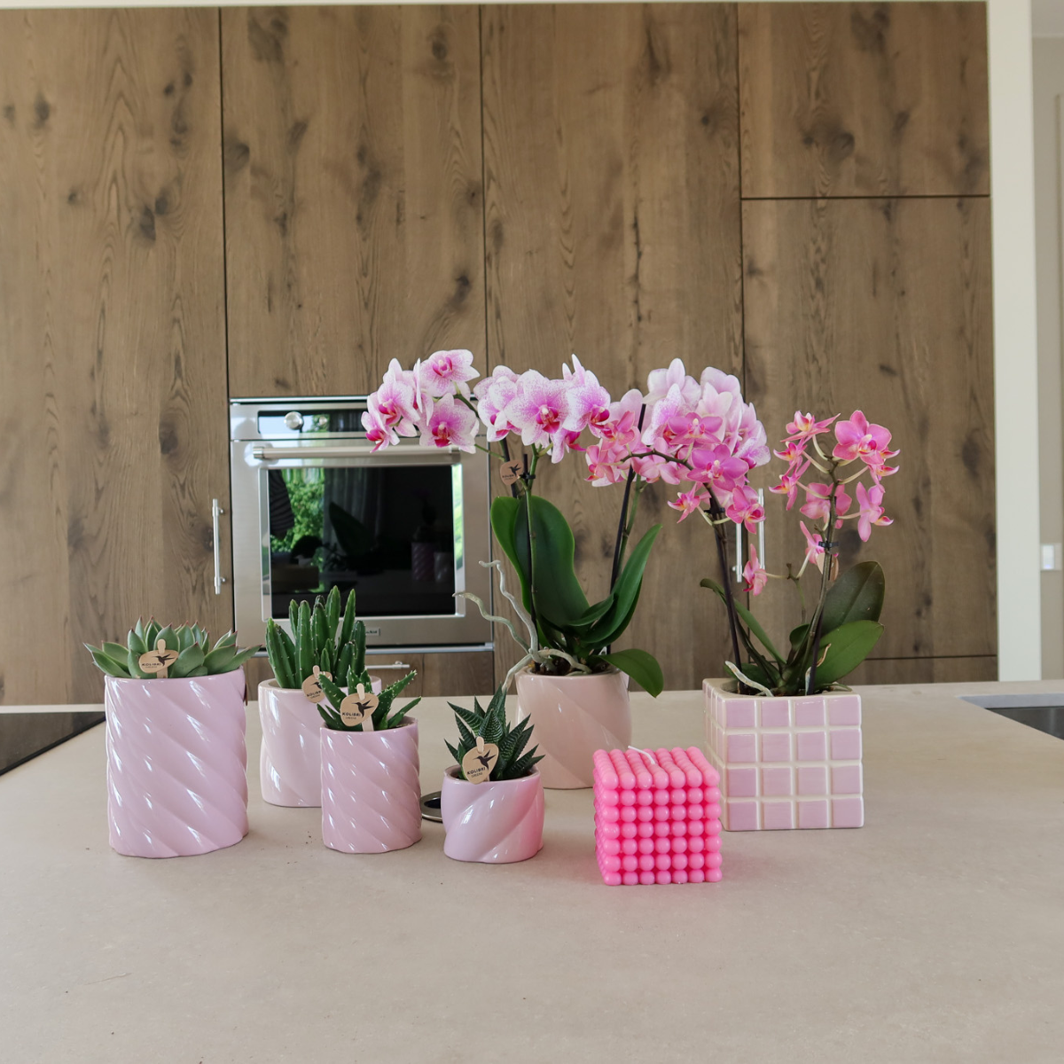 Mosa sierpot - Pink - Ø6cm