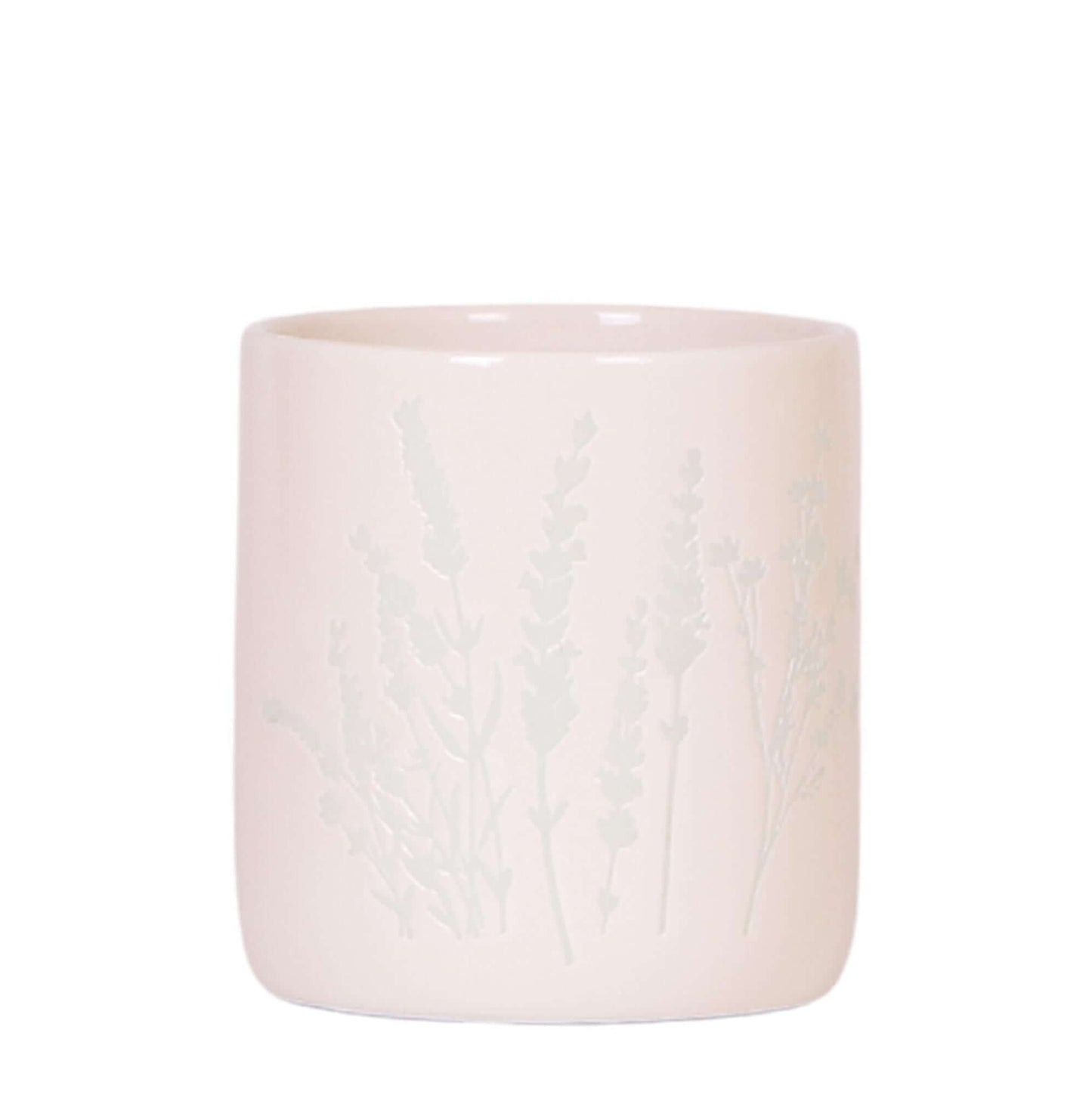 Floral bloempot - Light Blue
