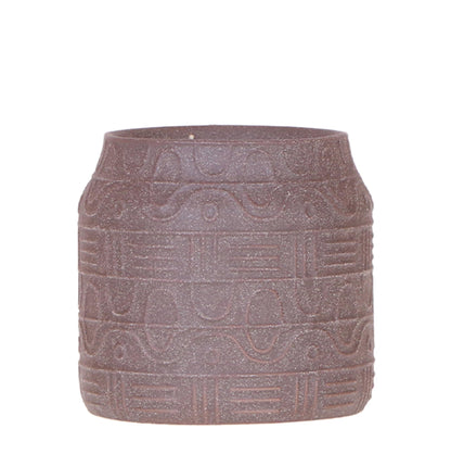Hyroglyph sierpot - Brown - Ø9cm