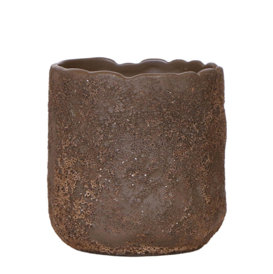 Moon sierpot  - Brown - Ø9cm